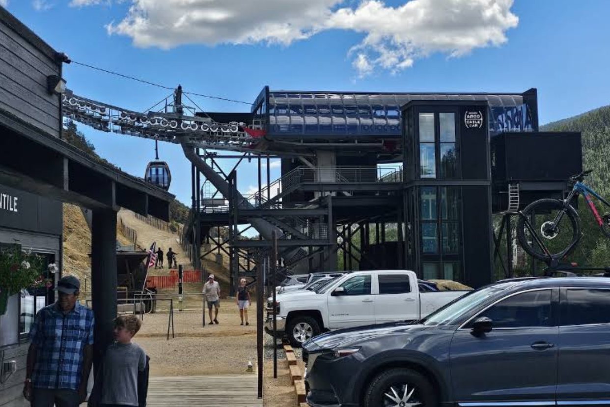 Parking at the base terminal