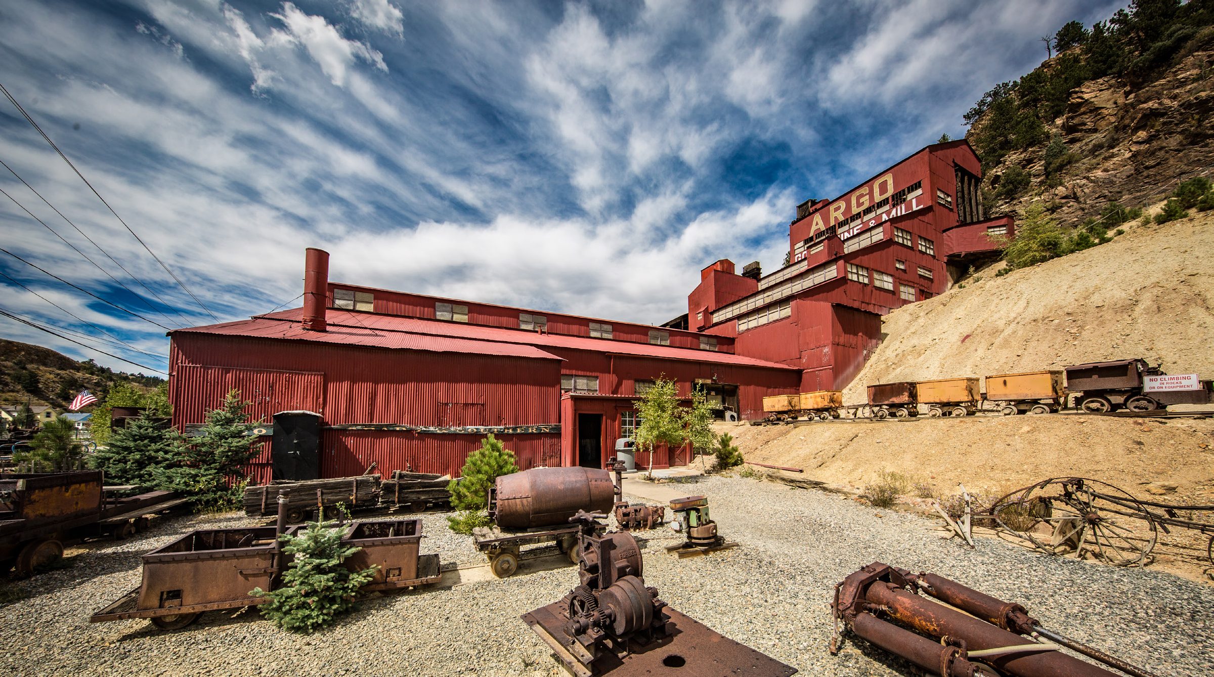 The Argo Mill on Riverside Drive, Idaho Springs