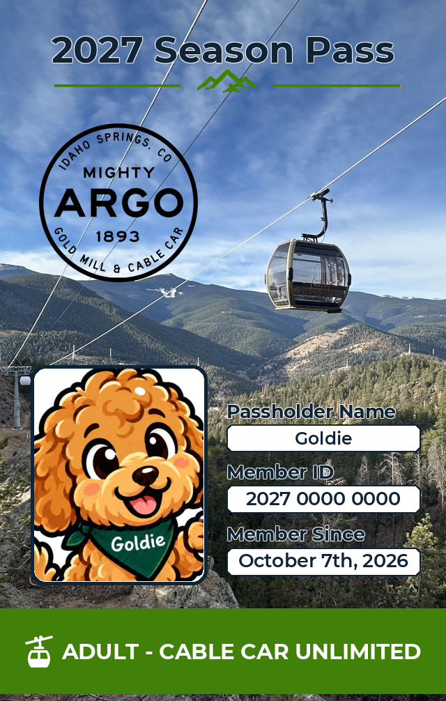 Cable Car Unlimited season pass card