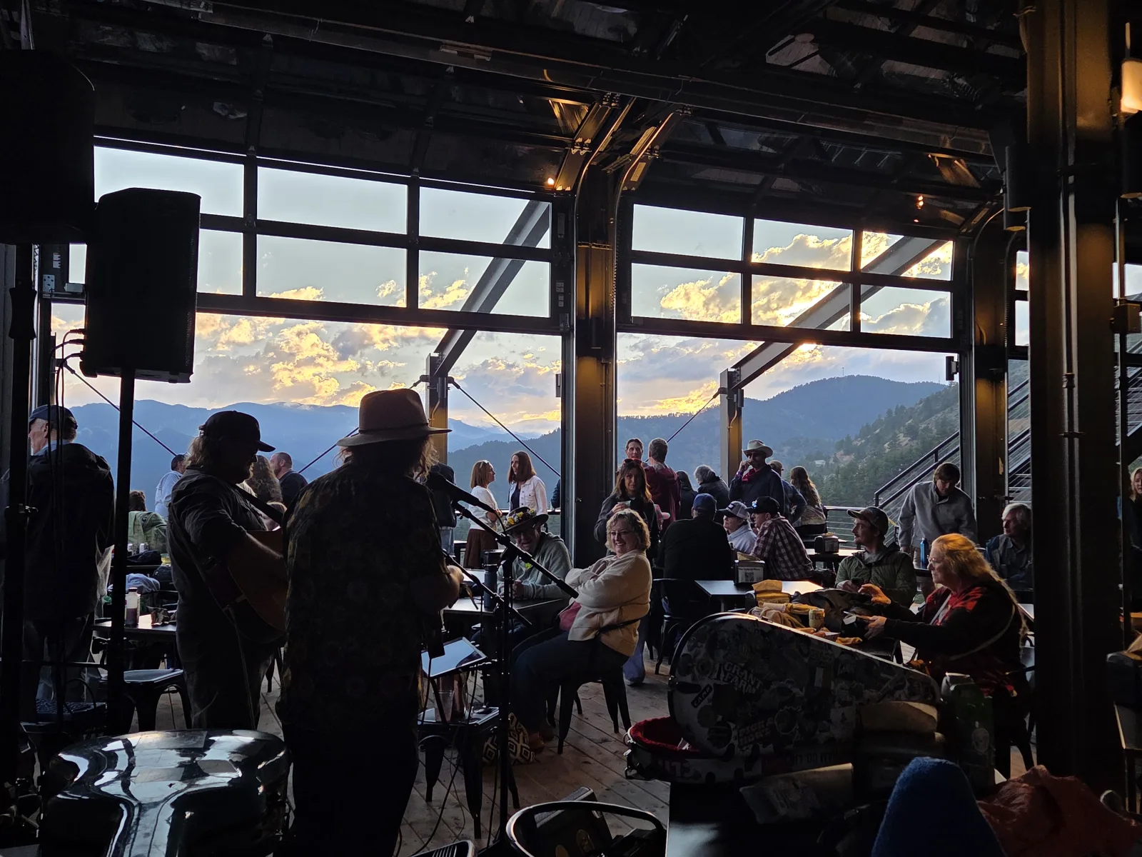 The Outpost at the top of the canyon