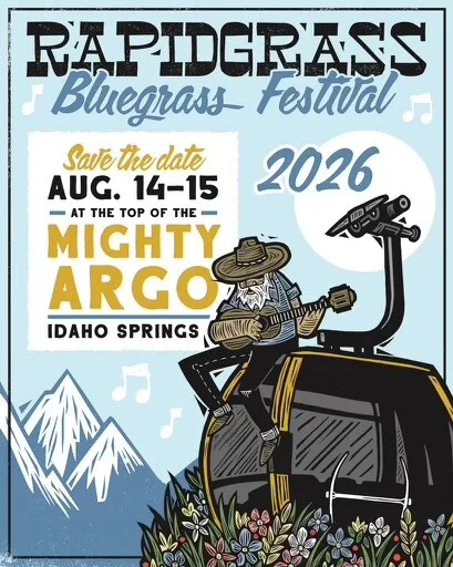 Rapidgrass Bluegrass Festival 2026 poster