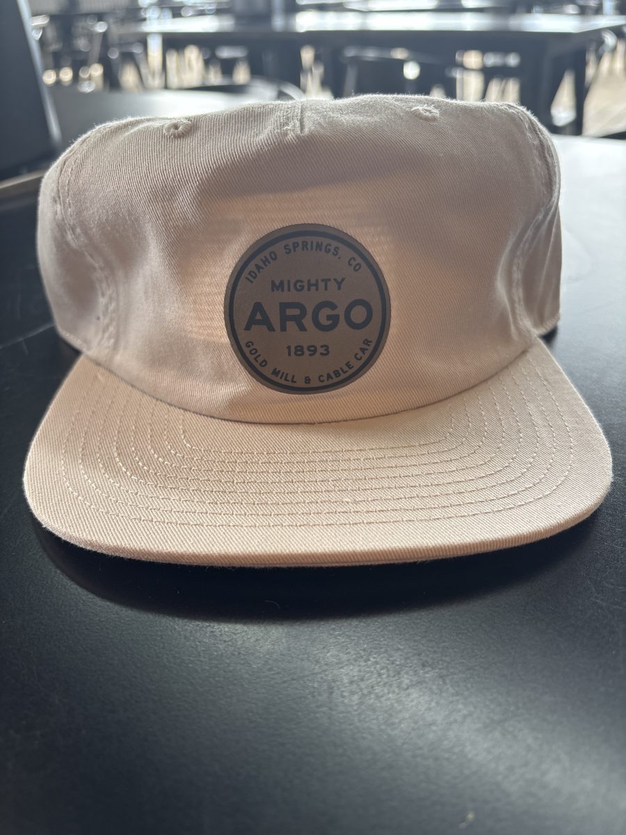Leather Patch White Hat
